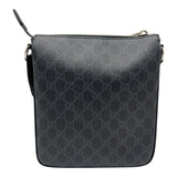 グッチ GUCCI GGスプリーム ショルダーバッグ 792082 ブラック GGスプリーム/レザー メンズ ショルダーバッグ