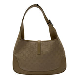 グッチ GUCCI ジョッキーショルダーバッグ 001･3306 ベージュ GGキャンバス/レザー レディース ショルダーバッグ