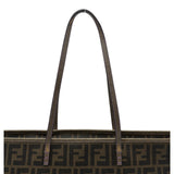 フェンディ FENDI ズッカ トートバッグ 8BH-185 カーキ PVC レディース トートバッグ
