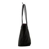 フェンディ FENDI ズッカ トートバッグ 8BH198 ブラウン PVC/レザー レディース トートバッグ