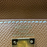 エルメス HERMES ケリー25 外縫い G刻 ゴールド ゴールド金具 エプソン レディース ショルダーバッグ