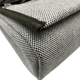 エルメス HERMES エールバッグジップ20 G刻 ヴェールロデン シルバー金具 トワル/ハンター レディース ショルダーバッグ