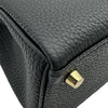 エルメス HERMES ケリー25 内縫い G刻印 ブラック ゴールド金具 シェーブル レディース ハンドバッグ ショルダーバッグ