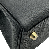 エルメス HERMES ケリー25 内縫い G刻印 ブラック ゴールド金具 シェーブル レディース ハンドバッグ ショルダーバッグ