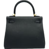 エルメス HERMES ケリー25 内縫い G刻印 ブラック ゴールド金具 シェーブル レディース ハンドバッグ ショルダーバッグ