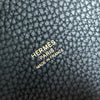 エルメス HERMES ピコタンロックPM G刻 ブラック ゴールド金具 トリヨン レディース ハンドバッグ