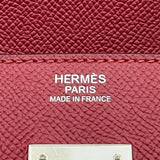 エルメス HERMES バーキン30 X刻印 ルージュカザック シルバー金具 エプソン レディース ハンドバッグ