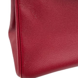 エルメス HERMES バーキン30 X刻印 ルージュカザック シルバー金具 エプソン レディース ハンドバッグ
