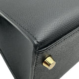 エルメス HERMES ケリー28 外縫い U刻印　(2022年製) ブラック ゴールド金具 エプソン レディース ハンドバッグ