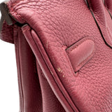 エルメス HERMES バーキン30 □O刻 トスカ シルバー金具 トゴ レディース ハンドバッグ