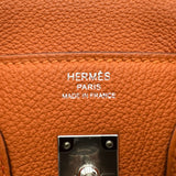 エルメス HERMES バーキン25 K刻 フー シルバー金具 トゴ レディース ハンドバッグ