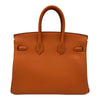エルメス HERMES バーキン25 K刻 フー シルバー金具 トゴ レディース ハンドバッグ