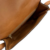 セリーヌ CELINE マカダム ショルダーバッグ ブラウン PVC/レザー レディース ショルダーバッグ
