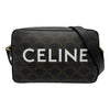 セリーヌ CELINE ミディアム メッセンジャーバッグ 194502 ブラック トリオンフキャンバス メンズ メッセンジャーバッグ