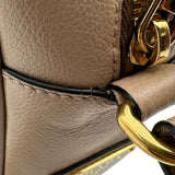 プラダ PRADA カメラバッグ 1BH089 ベージュ　ゴールド金具 カーフ レディース ショルダーバッグ