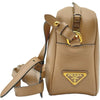 プラダ PRADA カメラバッグ 1BH089 ベージュ　ゴールド金具 カーフ レディース ショルダーバッグ