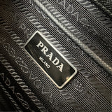 プラダ PRADA インプントゥ チェーントートバッグ 1BG740 ブラック テスートナイロン レディース トートバッグ