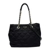 プラダ PRADA インプントゥ チェーントートバッグ 1BG740 ブラック テスートナイロン レディース トートバッグ