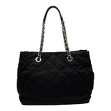 プラダ PRADA インプントゥ チェーントートバッグ 1BG740 ブラック テスートナイロン レディース トートバッグ