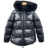 モンクレール MONCLER LAICHE ダウンジャケット ブラック ナイロン レディース ダウンジャケット