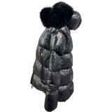 モンクレール MONCLER LAICHE ダウンジャケット ブラック ナイロン レディース ダウンジャケット