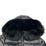モンクレール MONCLER LAICHE ダウンジャケット ブラック ナイロン レディース ダウンジャケット