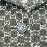 グッチ GUCCI GG総柄ブークレシングルジャケット 835539 カーキ コットン レディース その他アウター