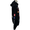 バレンシアガ BALENCIAGA トップリーグラウンド フーディ 767885 ブラック コットン メンズ パーカー