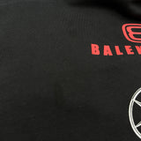バレンシアガ BALENCIAGA トップリーグラウンド フーディ 767885 ブラック コットン メンズ パーカー