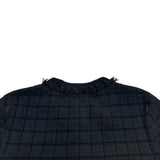 シャネル CHANEL ココマークボタンカシミヤフリンジニットカーディガン P81296 ブラック カシミヤ レディース カーディガン
