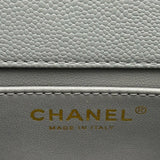 シャネル CHANEL マトラッセ ミニフラップバッグ AS3829 グレー ゴールド金具 キャビアスキン レディース ショルダーバッグ