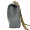 シャネル CHANEL マトラッセ ミニフラップバッグ AS3829 グレー ゴールド金具 キャビアスキン レディース ショルダーバッグ