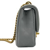 シャネル CHANEL マトラッセ ミニフラップバッグ AS3829 グレー ゴールド金具 キャビアスキン レディース ショルダーバッグ