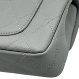 シャネル CHANEL マトラッセ ミニフラップバッグ AS3829 グレー ゴールド金具 キャビアスキン レディース ショルダーバッグ
