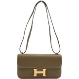エルメス HERMES コンスタンス エラン K刻印 エトゥープ ピンクゴールド金具 エプソン レディース ショルダーバッグ