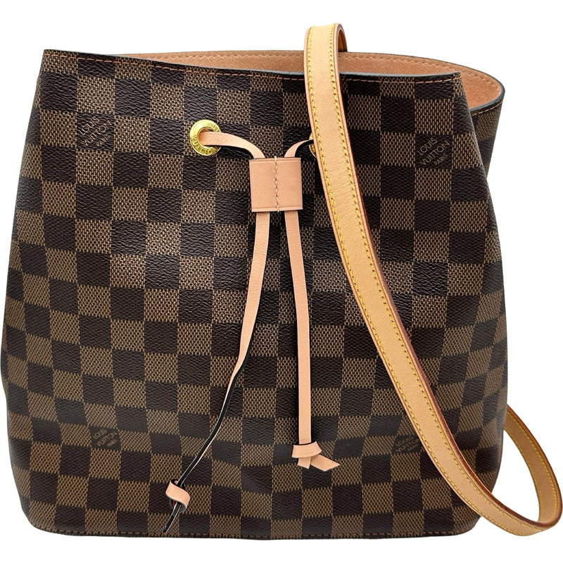 【未使用級】ルイヴィトン ダミエグラフィット パテキ ノット カフリンクス ルイ・ヴィトン LOUIS VUITTON ネオノエ N40198 ブラウン ダミエ