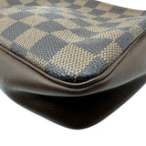 ルイ・ヴィトン LOUIS VUITTON トゥルース・メイクアップ N51982 ブラウン ダミエ/レザー レディース ハンドバッグ
