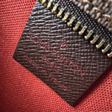 ルイ・ヴィトン LOUIS VUITTON トゥルース・メイクアップ N51982 ブラウン ダミエ/レザー レディース ハンドバッグ