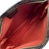 ルイ・ヴィトン LOUIS VUITTON トゥルース・メイクアップ N51982 ブラウン ダミエ/レザー レディース ハンドバッグ
