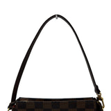ルイ・ヴィトン LOUIS VUITTON トゥルース・メイクアップ N51982 ブラウン ダミエ/レザー レディース ハンドバッグ