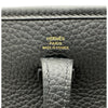 エルメス HERMES エヴリン TPM ショート K刻 ブラック ゴールド金具 トリヨン レディース ショルダーバッグ