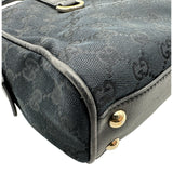 グッチ GUCCI GGキャンバス トートバッグ 166971 ブラック GGキャンバス/レザー レディース トートバッグ