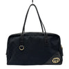 グッチ GUCCI GGキャンバス トートバッグ 166971 ブラック GGキャンバス/レザー レディース トートバッグ