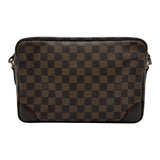 ルイ・ヴィトン LOUIS VUITTON トロカデロGM N48082 ブラウン ダミエ/レザー メンズ ショルダーバッグ