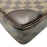 ルイ・ヴィトン LOUIS VUITTON トロカデロGM N48082 ブラウン ダミエ/レザー メンズ ショルダーバッグ