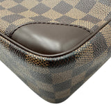 ルイ・ヴィトン LOUIS VUITTON トロカデロGM N48082 ブラウン ダミエ/レザー メンズ ショルダーバッグ
