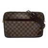ルイ・ヴィトン LOUIS VUITTON トロカデロGM N48082 ブラウン ダミエ/レザー メンズ ショルダーバッグ