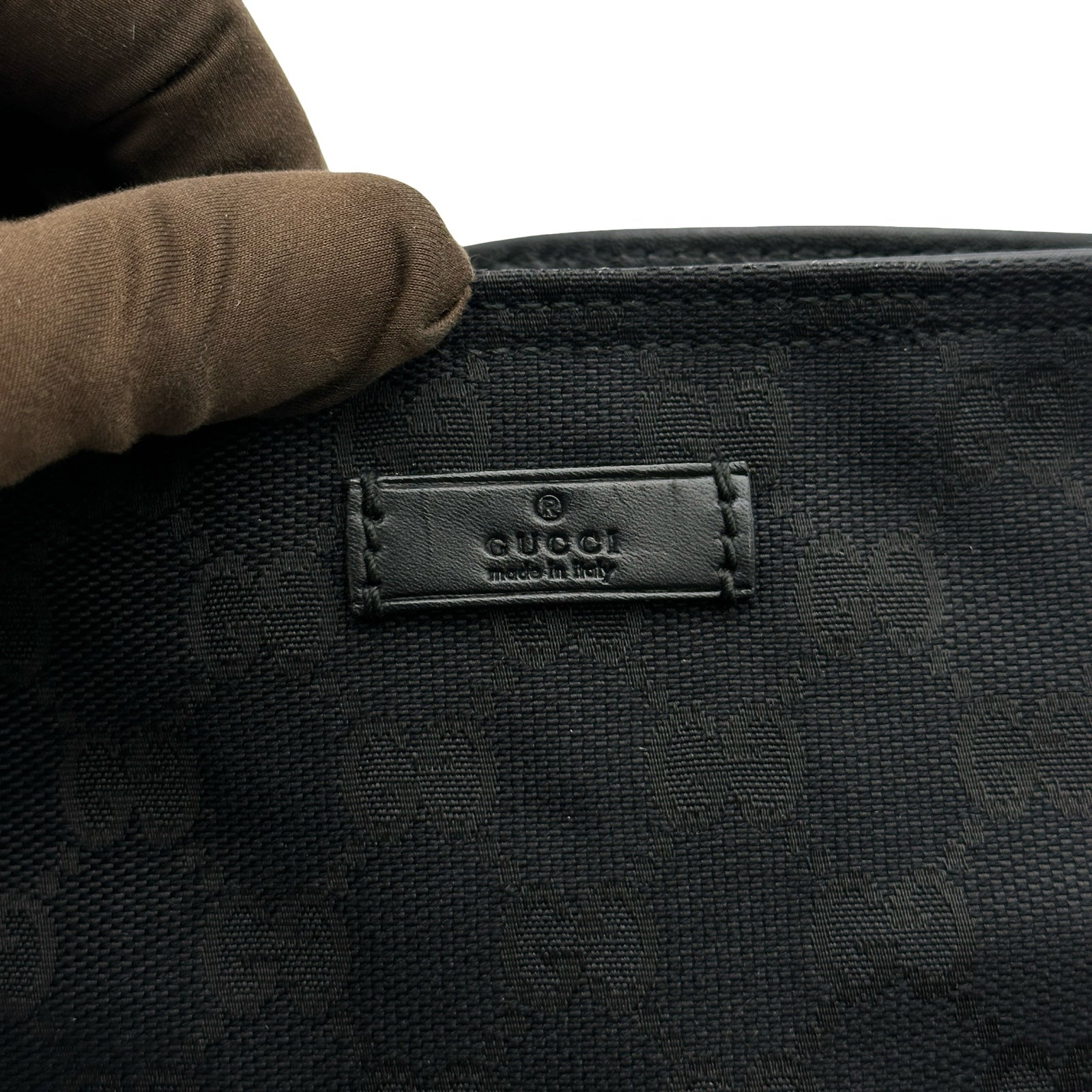 グッチ GUCCI GGキャンバス ショルダーバッグ 337598 ブラック GG