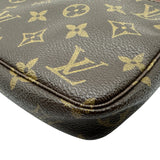 ルイ・ヴィトン LOUIS VUITTON ポシェット・アクセソワール M51980 ブラウン モノグラム/レザー レディース ハンドバッグ