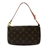 ルイ・ヴィトン LOUIS VUITTON ポシェット・アクセソワール M51980 ブラウン モノグラム/レザー レディース ハンドバッグ